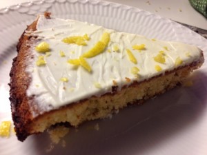 Sand kage, citron, citronkage