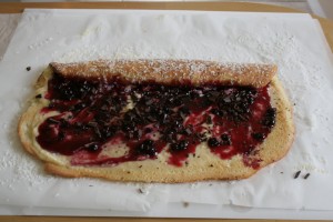 Roulade med creme