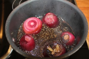 Rødlog koget i balsamico