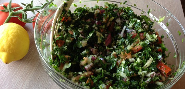 Tabbouleh salat fra mellemøsten