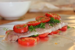 Grillet torskefilet