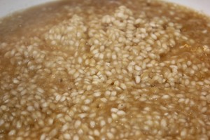 Risotto med svampe - Det kræver tålmodighed ...
