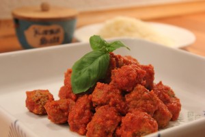 Kødboller i tomat - Italiens nydelse!