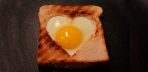 hjerte toast