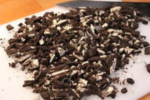 De hakkede oreo kiks