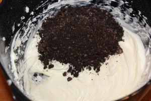 Frosting til Oreo Cupcakes