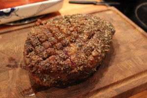 Klar til at blive skåret - Oksefilet