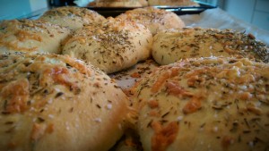 focaccia boller