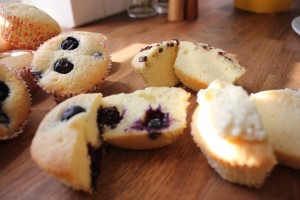 Citron muffins - Klar til at blive indtaget!