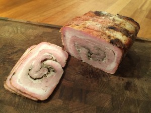 Grillet rullepølse - Wow det er godt!